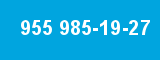 955 985-19-27 955 985-19-27